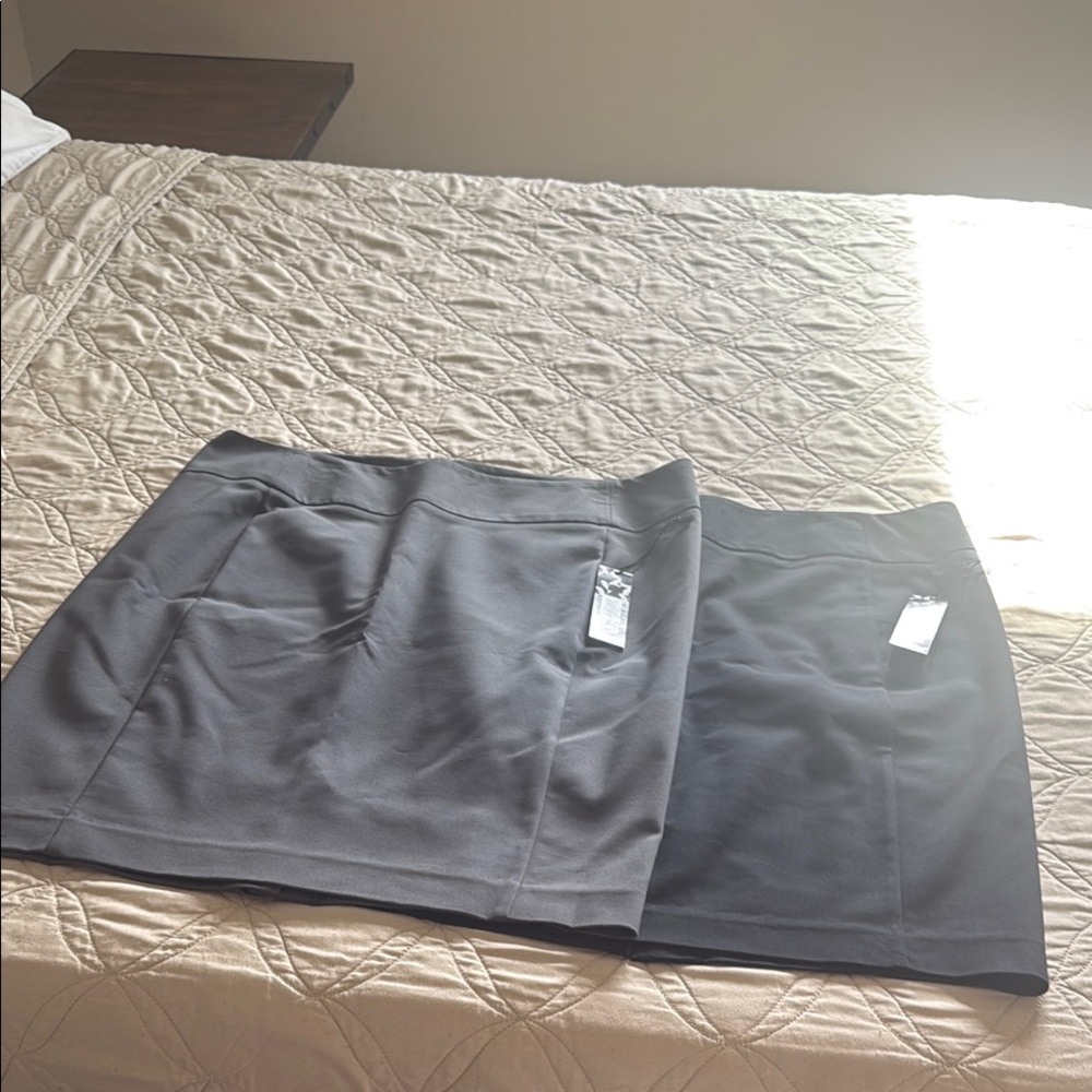 Apt. 9 Women's Midi Skirts - Gray and Black